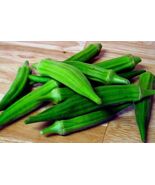 Heirloom Organic Clemson Spineless Okra Seeds - $4.95