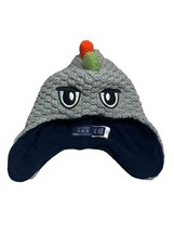 Dinosaur Hat Gray Primary Color Children&#39;s Place 2T/ 3T Knit Monster Boy Girl - £11.22 GBP