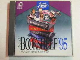 Microsoft Bookshelf '95 Multimedia Reference Library 086-052-022-0195/PT.# 62007 - $4.95