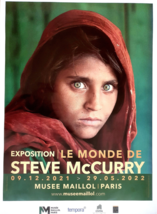 Steve Mccurry - Original Exhibition Poster - Paris - 2021 - 100cm x 70cm - £185.97 GBP