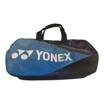 Yonex Tennis Racket Bag 6 Pack Blue Black Performance Carry Case image 3