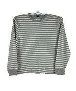 GAP Factory Mens Long Sleeved Crew Neck Striped Sweatshirt Size XXL - £21.12 GBP