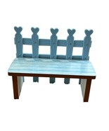 American Girl Blue WellieWishers Dollhouse Bench for 14.5&quot; Dolls - $23.63 CAD