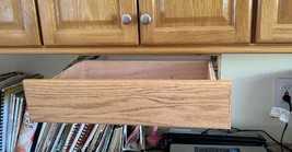 Kitchen Drawer under wall cabinet drawer , 15&quot; wide / VIDEO - $166.25