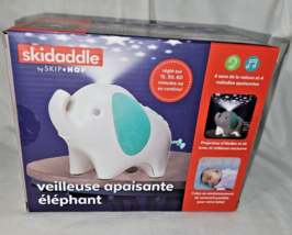 Skiddadle Skip Hop Elephant Nightlight Sound Soother Baby New Cute Night Light - £15.45 GBP