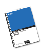 KOBELCO HYDRAULIC EXCAVATOR SK60V SHOP REPAIR WORKSHOP MANUAL - $127.21 CAD