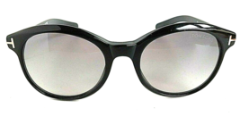 New Tom Ford  51mm Black Round Men&#39;s Women&#39;s Sunglasses Italy - £151.86 GBP