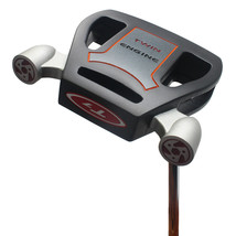 SuperStroke FATSO 5.0 Black/White Grip on T7 Twin Engine Black Mallet 40&quot; Putter - £78.29 GBP