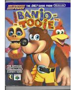 NINTENDO POWER BANJO-TOOIE Official N64 Player&#39;s Strategy Guide N64 c/w MAP - $62.31 CAD