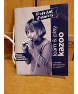 First Act Discovery (Learn &amp; Play The Kazoo)  Music That Inspires Learni... - $301.04 MXN