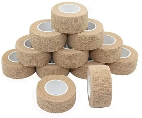 30 Rolls  Self Adherent Wrap  Non-Woven age Wrap First Aid Tape Medical Tape for - £144.90 GBP