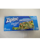 36 Ziploc 1/2 gal freezer bags - £3.14 GBP