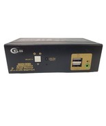 2 Port KVM Switch Dual Monitor HDMI 922HUA-1A -No Cables/accessories-see... - $37.36