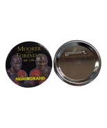 Moorer vs Foreman Pinback MGM Grand Arena November 5 1994 Boxing Promo Pins - $376.79 MXN