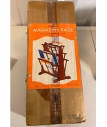 Vintage Wards Dept. Store Wooden Magazine Rack - €33,25 EUR