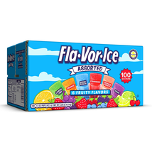 Popsicle Variety Pack of 1.5 Oz Freezer Bars Assorted Flavors 100 Count NEW - £9.09 GBP