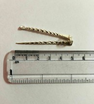 925 Sterling Silver Toothpick + Ear Cleaner Set - Spiral Design 3 gram F... - $16.69