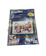 Bucilla Let It Snow Counted Cross Stitch Picture 16&quot; x 10&quot; Chistmas Snow... - £16.89 GBP