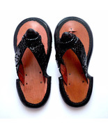 Men&#39;s Traditional Ghanaian Slippers Handmade Leather Slippers Gye Nyame ... - $55.00+