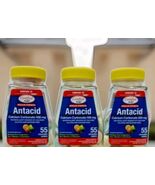 ( Lot 3 ) Bottles Chewable Antacid w/ Calcium, 55 ct. Each Bottle SEALED - $363.02 MXN