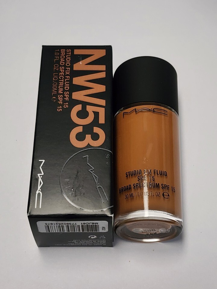 MAC NW53 Studio Fix Fluid Foundation SPF 15 1oz - $22.65
