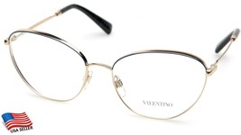 NEW VALENTINO VA1010 3034 GOLD EYEGLASSES FRAME 57-17-140mm B44mm Italy - £148.83 GBP