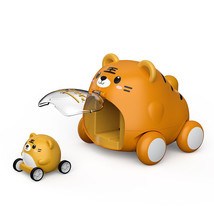 cartoon cute little tiger ejection inertia toy car - $12.00