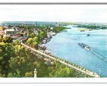 Birds Eye View of Podol  Kiev Ukranian Republic UNP Continental Postcard... - $5.89