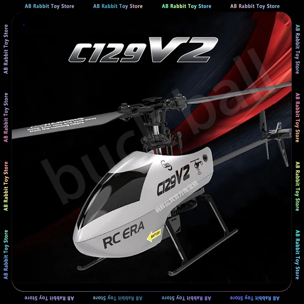 RC Era C129 V2 Rc Helicopter Altitude Single Propeller Stunt 4 Channel Remote - £70.94 GBP+