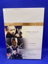 Babylon A.D./Hitman/Max Payne (DVD, 2010, 3-Disc Set, Fox 75th Anniversary) - £5.32 GBP
