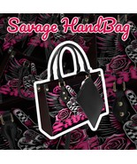 Savage Vibes | Rocker Tattoo Art Handbag | Long Strap and Inner Bag | Fr... - $1,140.26 MXN