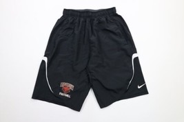 Nike Mens Small Team Issued Brown University Football Spell Out Shorts Black - £54.76 GBP