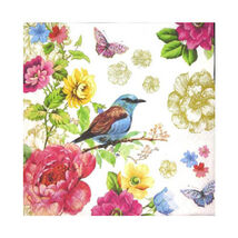 Paw Lunch Napkin 33cm (20pk) - Bird Paradise - $31.85