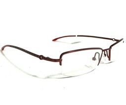 Christian Dior CD3627 HJ3 Eyeglasses Frames Red Rectangular Half Rim 51-... - £92.87 GBP