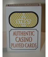 THE STRAT - AUTHENTIC CASINO PLAYED CARDS - $10.00