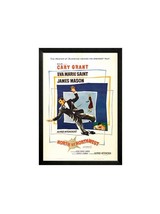 Retro North by Northwest Movie Poster Finest Quality Framing - £37.57 GBP