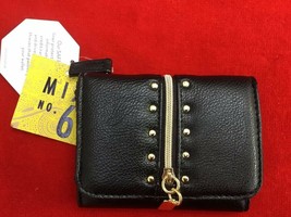 Ladies Small Black Wallet Coin Change Purse Card Holder Womens Wallet W/... - $9.50