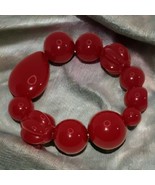 60&#39;s/70&#39;s large Retro bead bracelet, lucite - €30,39 EUR