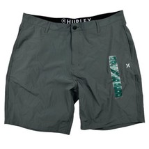 Hurley All Day Hybrid Quick Dry 4-Way Stretch Reflective Short Size 40 Ion Grey - £11.83 GBP