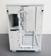 NZXT H6 Flow CC-H61FW-01 ATX Mid-Tower PC Case with Dual Chamber - White image 5