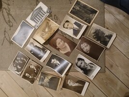 Vintage Photo Postcards &amp; Portrait Photographs Lot - $99.00