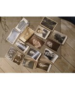 Vintage Photo Postcards &amp; Portrait Photographs Lot - $55.00