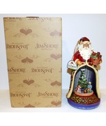 JIM SHORE #4006647 CHRISTMAS SPIRIT LIGHTED REVOLVING MUSICAL FIGURINE I... - $134.80 CAD