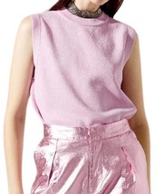 Lanhtropy glitter knitted top in Pink Lilac - size S/M - £81.64 GBP