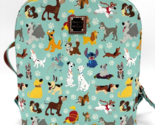 Disney Dooney &amp; and Bourke Dogs Backpack Purse Stitch Pluto Bolt Blue NW... - $311.84
