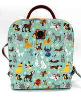 Disney Dooney &amp; and Bourke Dogs Backpack Purse Stitch Pluto Bolt Blue NWT 2024 B - £250.80 GBP