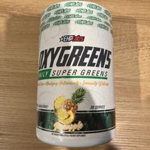 OxyGreens Daily Super Greens Powder 30 Servings Pineapple Best by Date 4/25 - £29.58 GBP