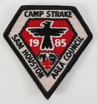 Vintage 1985 Sam Houston SHAC Camp Strake 75th Diamond Boy Scouts Camp Patch - £9.19 GBP