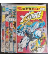 X-Force Comics Lot Of 5 #9, #10, #21, #22 and Annual Scattershot #1 Marv... - £14.19 GBP