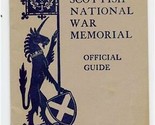 The Scottish National War Memorial Official Guide 1943 Edinburgh Castle  - $13.86